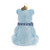 Jay Strongwater Baby's First Christmas Teddy Glass Ornament, Blue