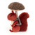 Jellycat Fungi Forager Squirrel