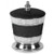 Julia Knight Classic 5.5" Covered Canister Caviar