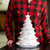 Juliska Berry & Thread Whitewash Christmas Tree 2.8 Qt Cookie Jar