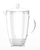 Juliska Le Panier Clear Acrylic Lidded Pitcher