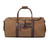 White Wing Large Waxed Canvas & Leather Duffel Bag