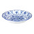 Le Cadeaux Moroccan Blue 13.75" Salad Bowl