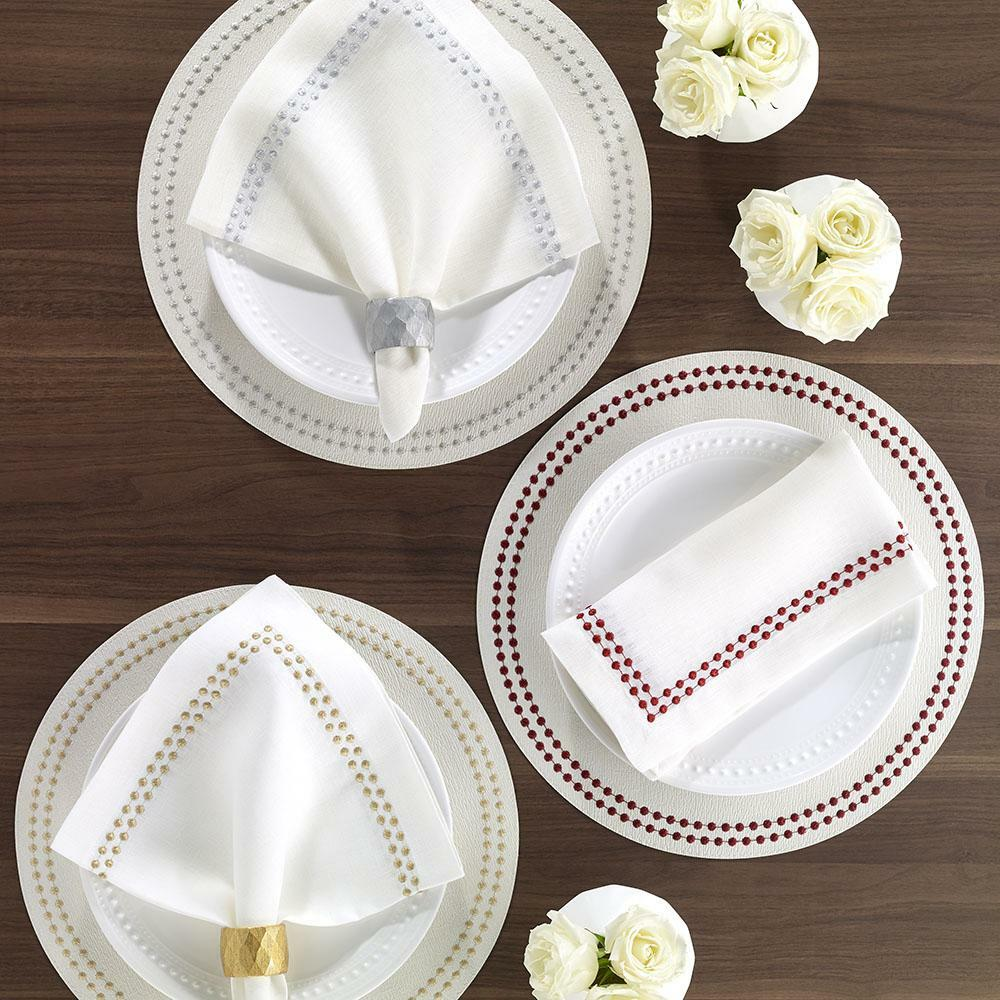 Bodrum Pearls Table Linens