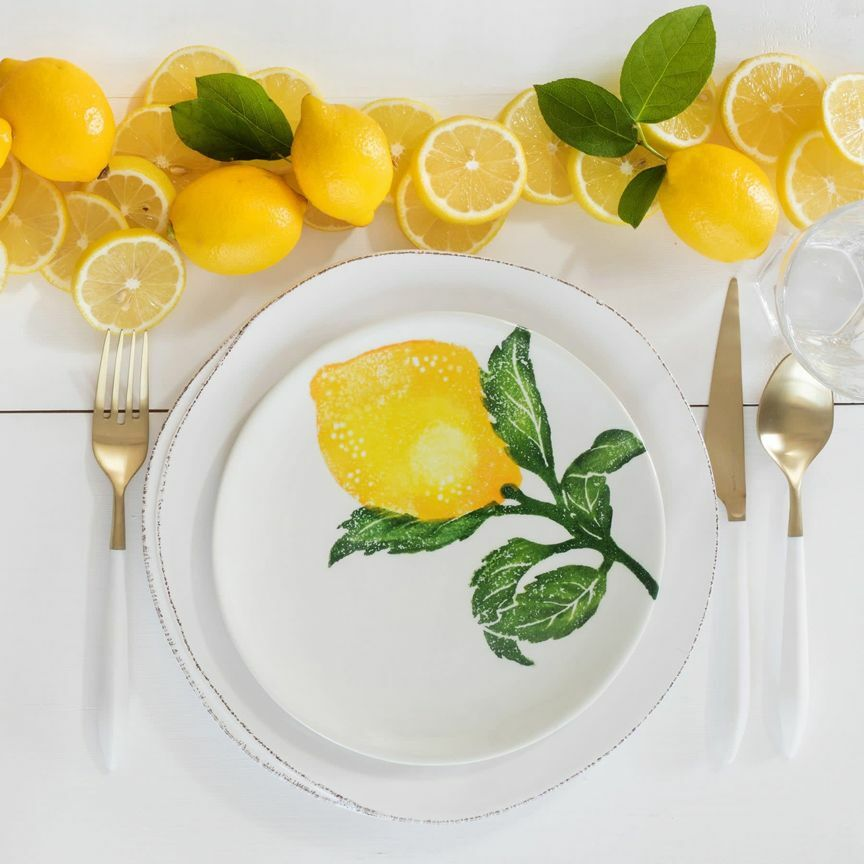 Vietri Limoni Dinnerware