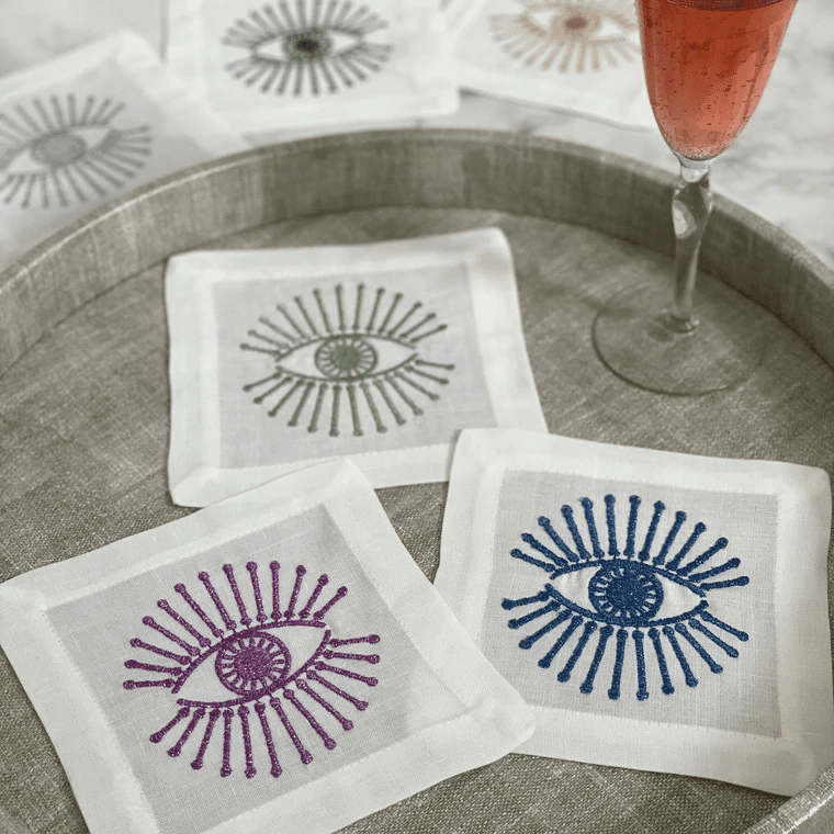 Bodrum Bright Eyes Cocktail Napkins