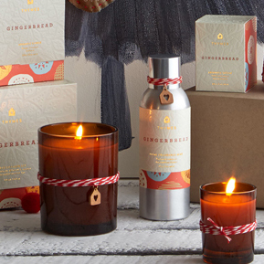 Thymes Gingerbread Holiday Fragrance Collection