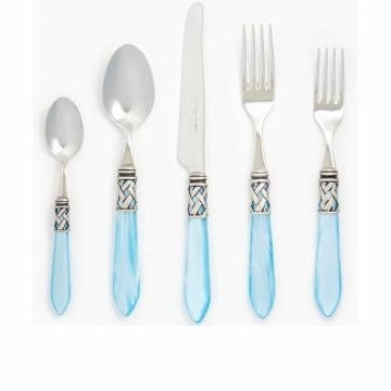 Vietri Aladdin Antique Light Blue Flatware