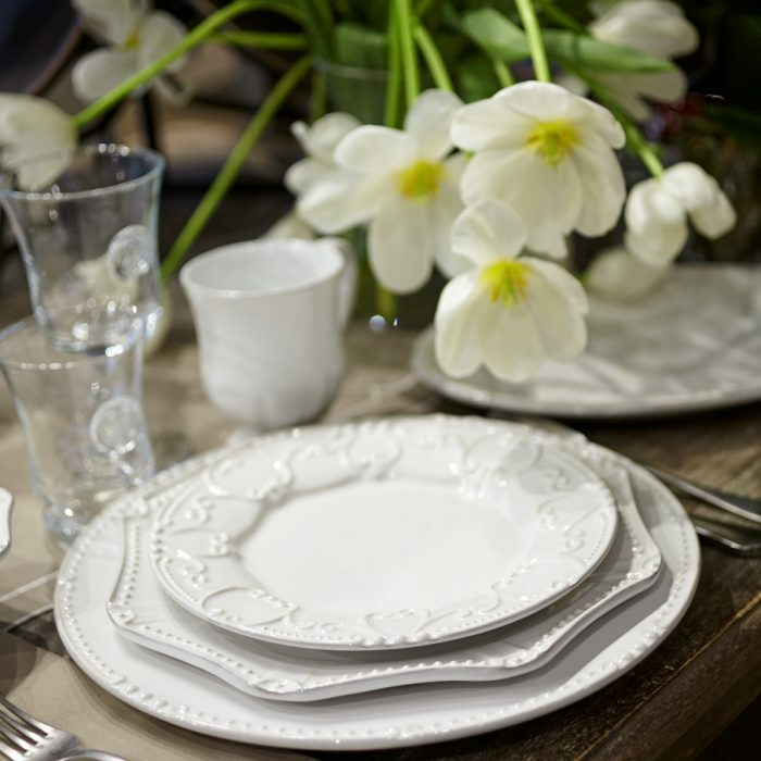 Skyros Designs Isabella Pure White Dinnerware