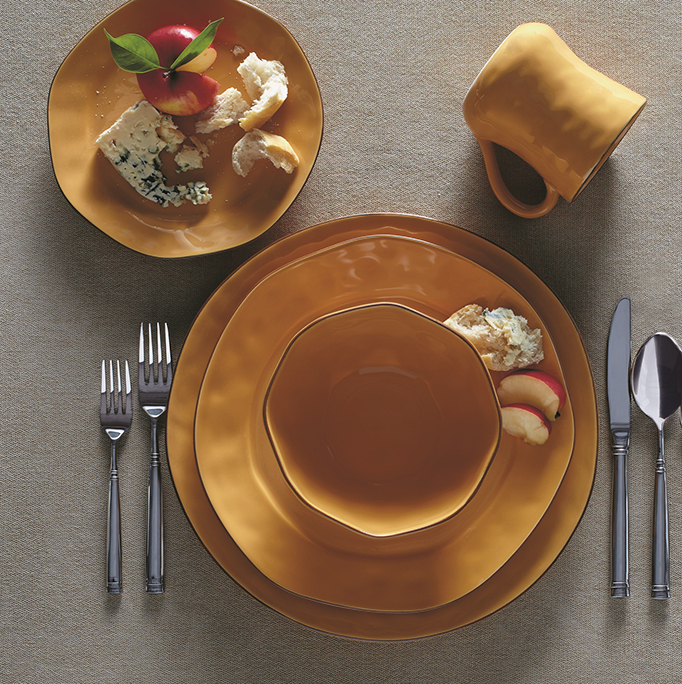 Skyros Designs Cantaria Golden Honey Dinnerware