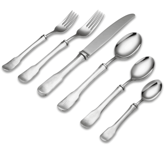 Match Pewter Olivia Flatware and Serving Pieces