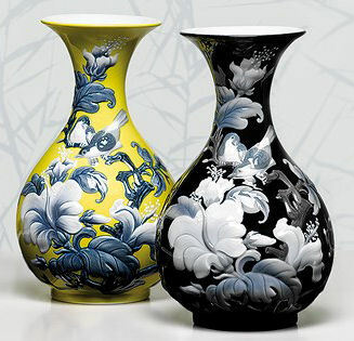 Lladro Porcelain Vases