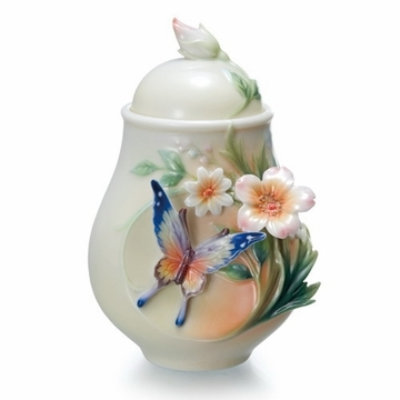 Franz Collection Porcelain Fluttering Beauty