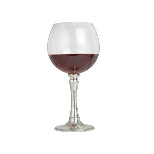 Match Pewter Tulip Red Wine Glass