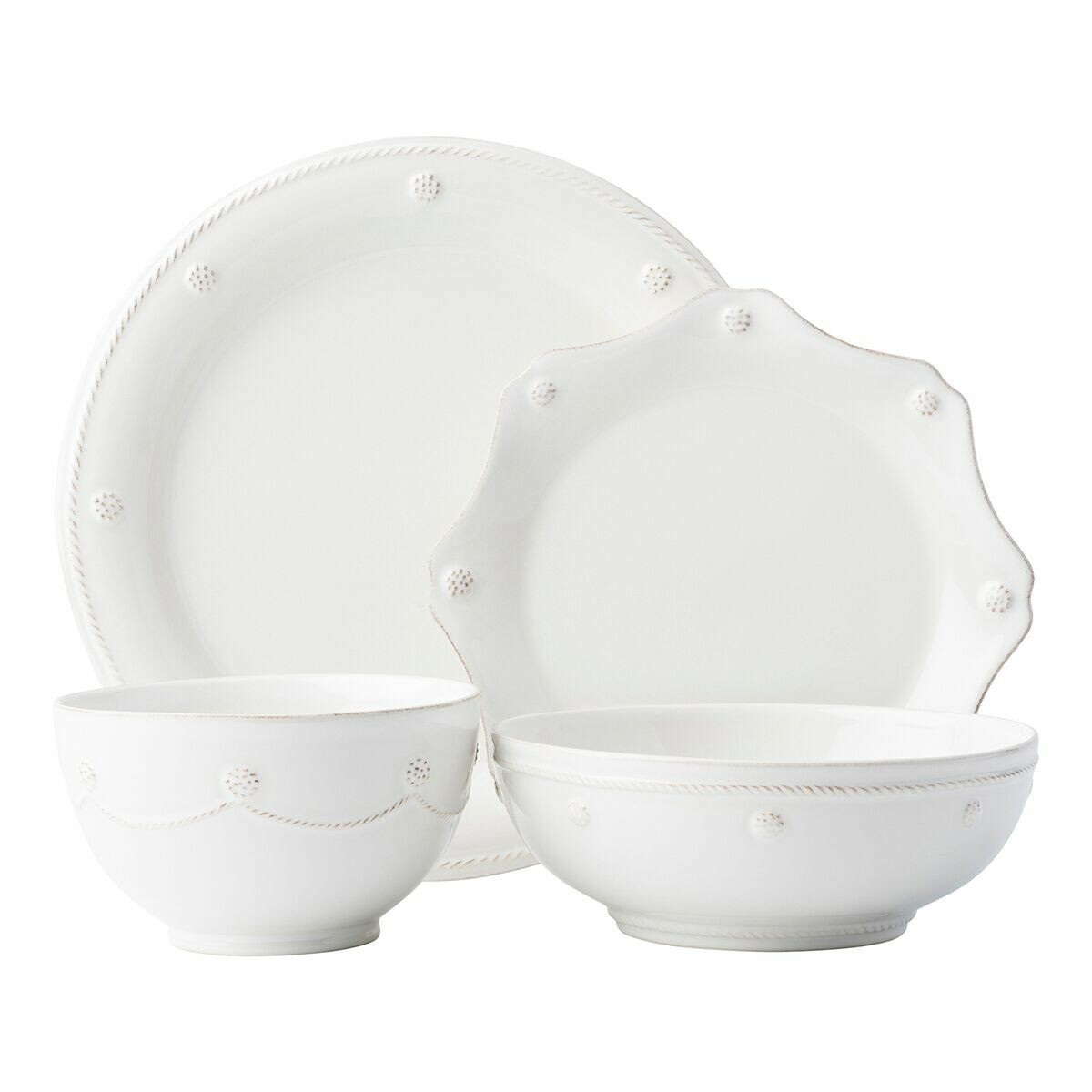 Juliska Berry & Thread Dinnerware - Whitewash