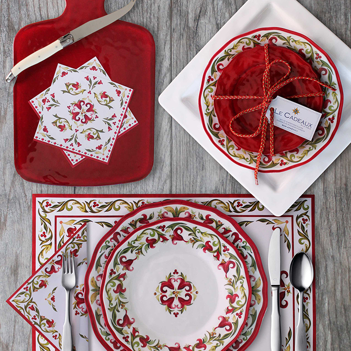 Le Cadeaux Vischio Melamine Dinnerware