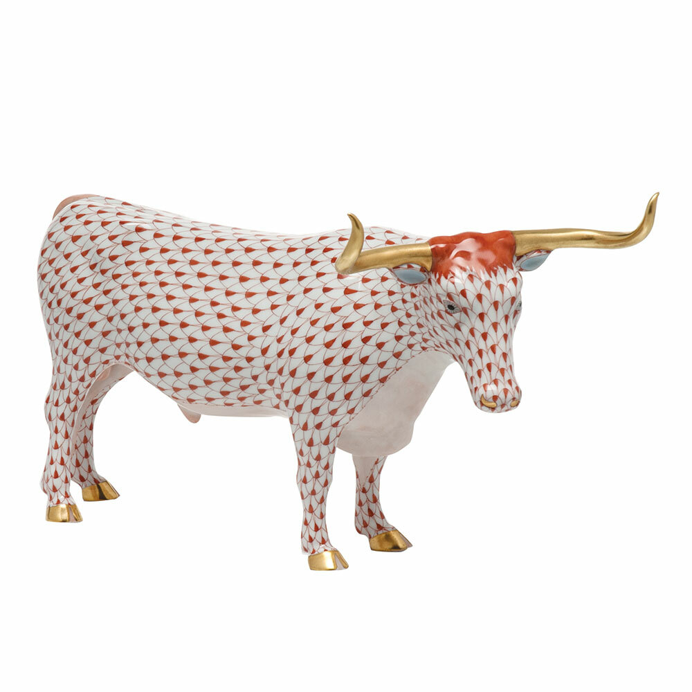Herend Porcelain Cow Figurines
