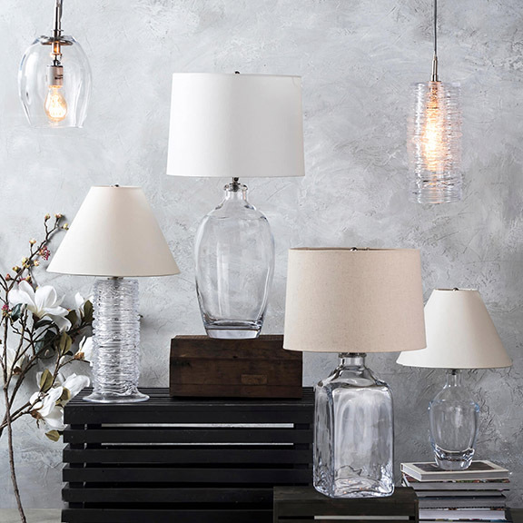 Simon Pearce Lamps & Pendant Lights