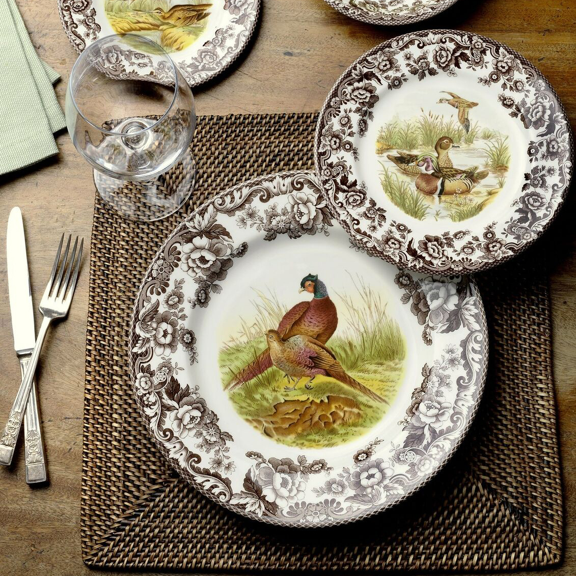 Spode Woodland China Dinnerware