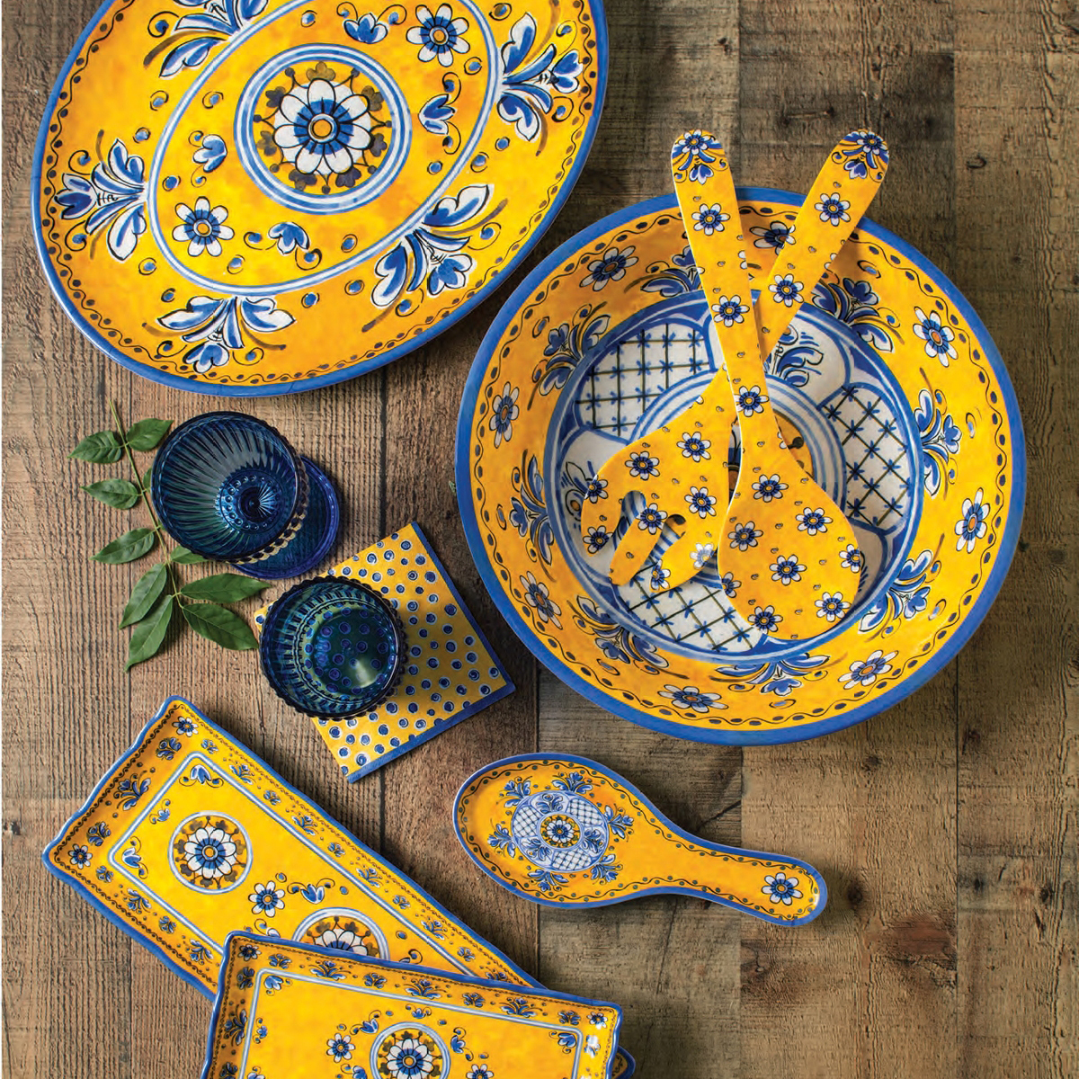 Le Cadeaux Melamine Dinnerware & Serveware 