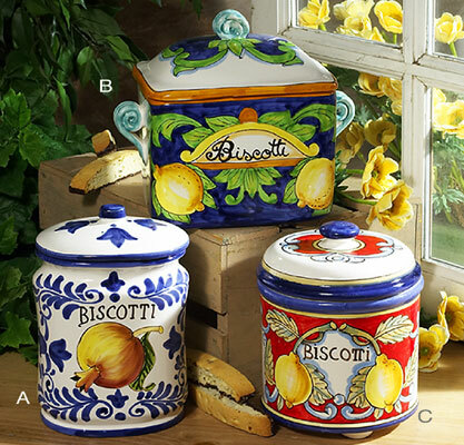 Biscotti Jar, Kitchen Counter Organizers