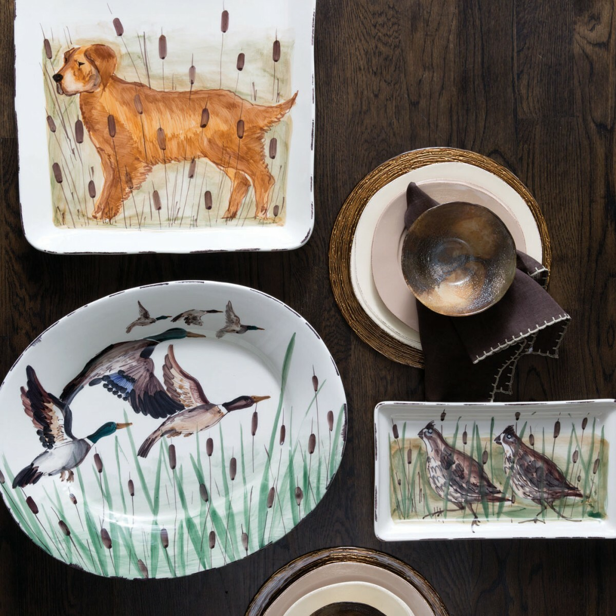 Vietri Wildlife Dinnerware & Serveware Collection