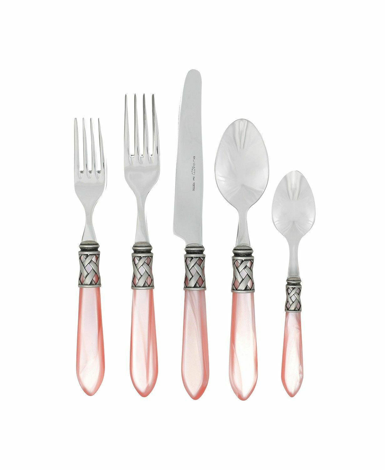 Vietri Aladdin Antique Light Pink Flatware