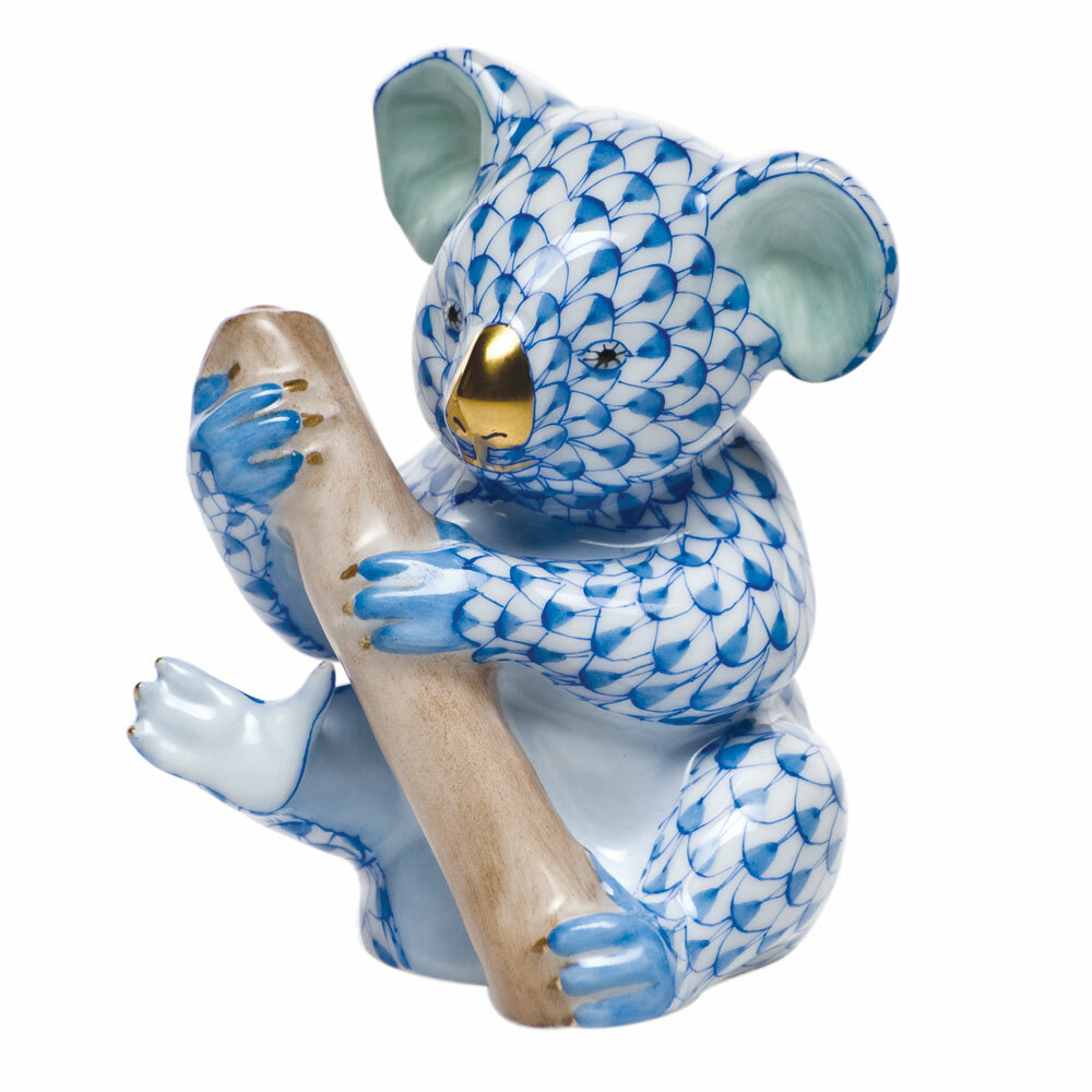 Herend Porcelain Koala Figurines