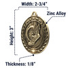 Dimensions (Larger Size 2-3/4)