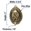 Dimensions (Larger Size 2-3/4)