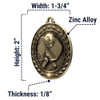 Dimensions (Smaller Size 1-3/4)