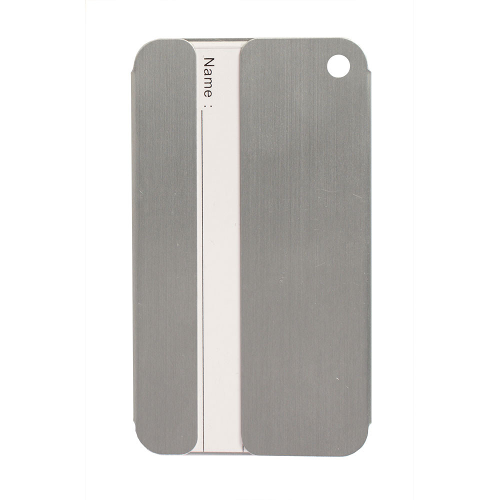 Express Aluminum Rectangle Luggage Tag
