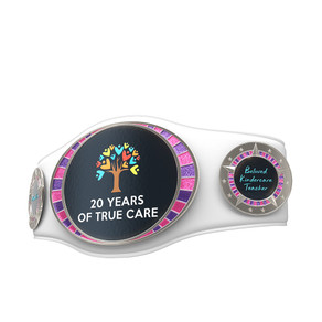 Express Juniors Championship Belt in White