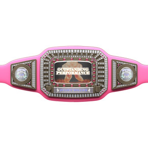 Express Ultimate Championship Belt in Pink