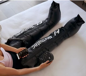 Normatec 3 Leg Attatchment - Short (5'3 And Below) - Black (Drop Ship)