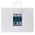 Stretchlab - Large Paper Shopping Bag - White/Navy (Pack of 100)