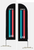Stretch Feather Flag Double Sided Print Set Of 2