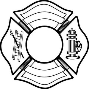 Firefighter Crest Decal