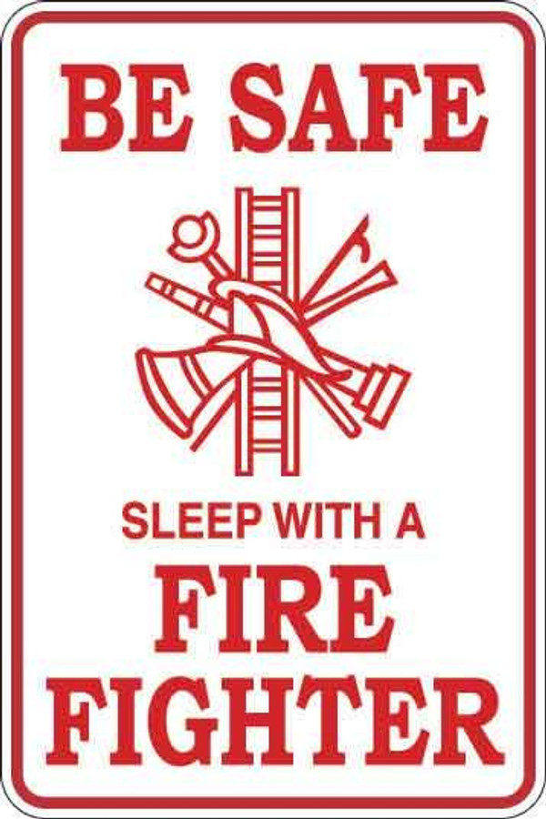 Be Safe Sign Decal 1