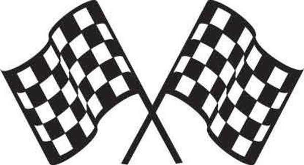 Checkered Flag Decal 2