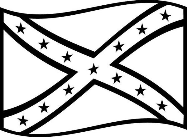 Confederate Flag Decal