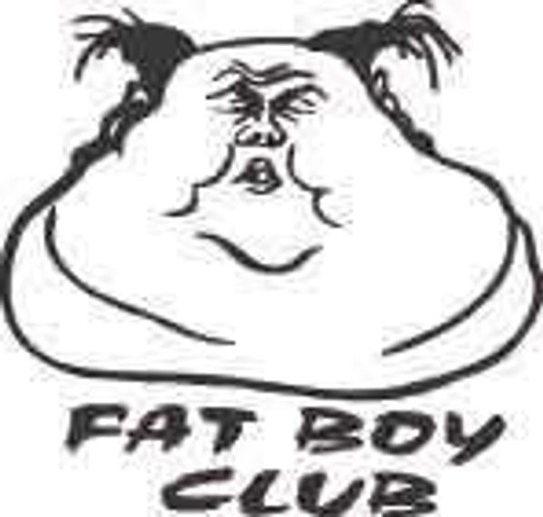 Fat Boy Club Decal