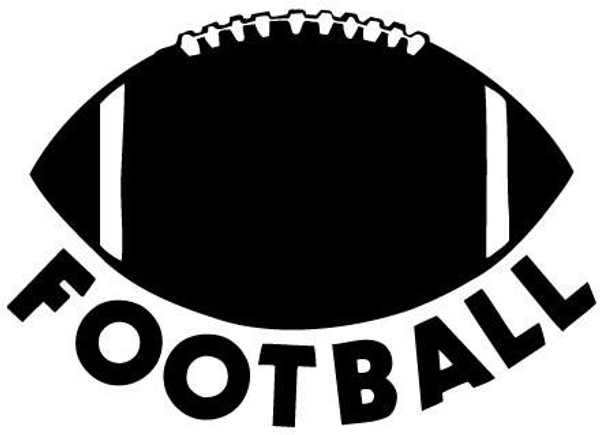 Football Decal 1