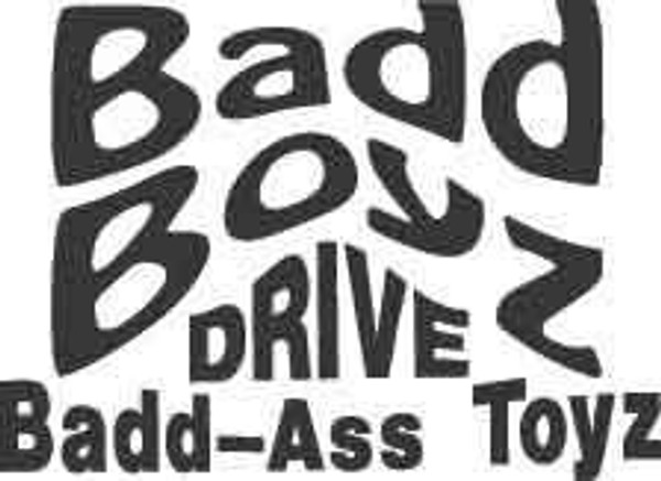 Bad Boyz Decal