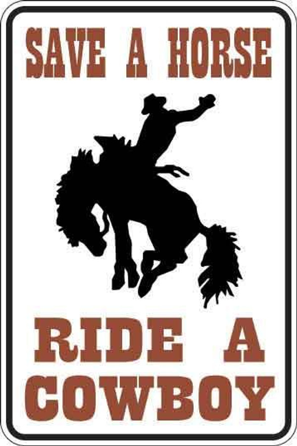 Save A Horse Sign Decal