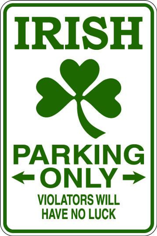 Irish Sublimated Aluminum Magnet