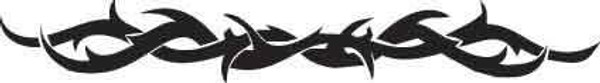 Barbed Wire Decal 2