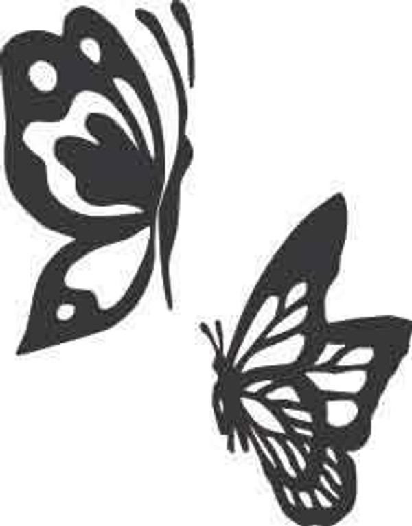 Butterfly Decal 1