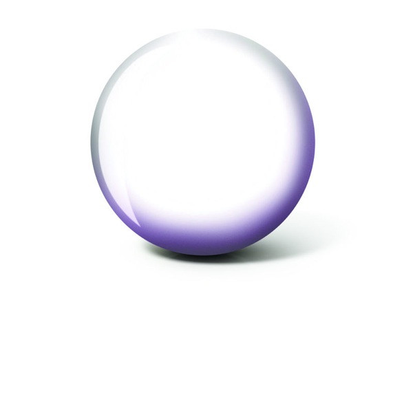 Brunswick White Ball Viz a Ball Bowling Ball