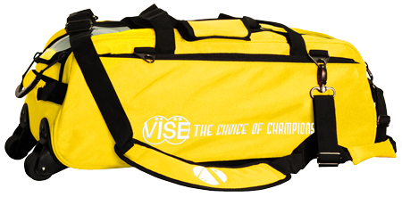 Vise 3 Ball Clear Top Tote Roller